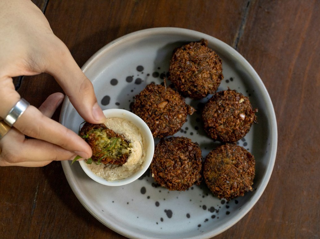 Portion of Falafel